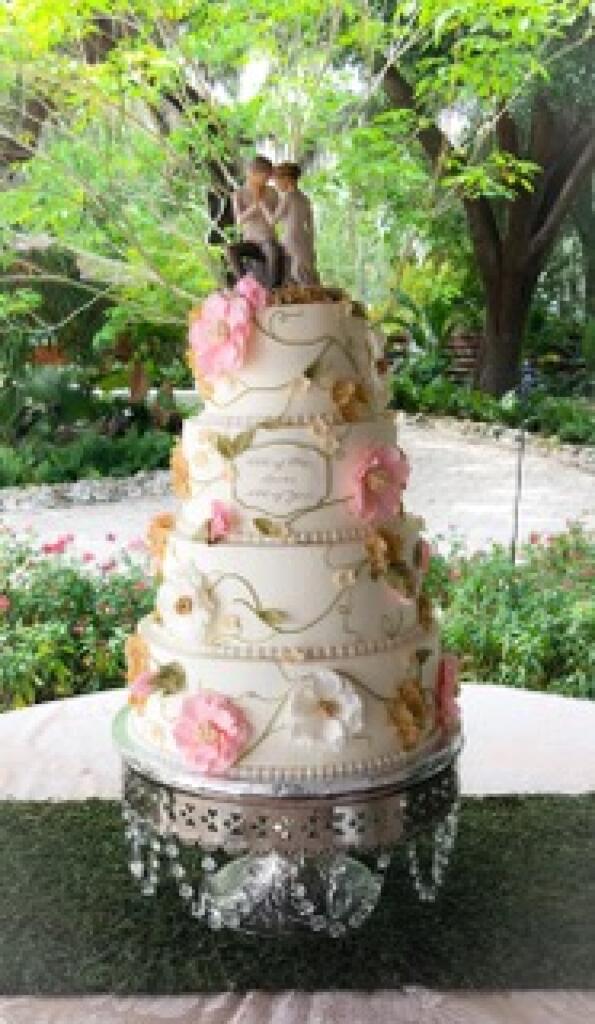 Weddings cakes by Sugar & Slice Bakery Winter Haven